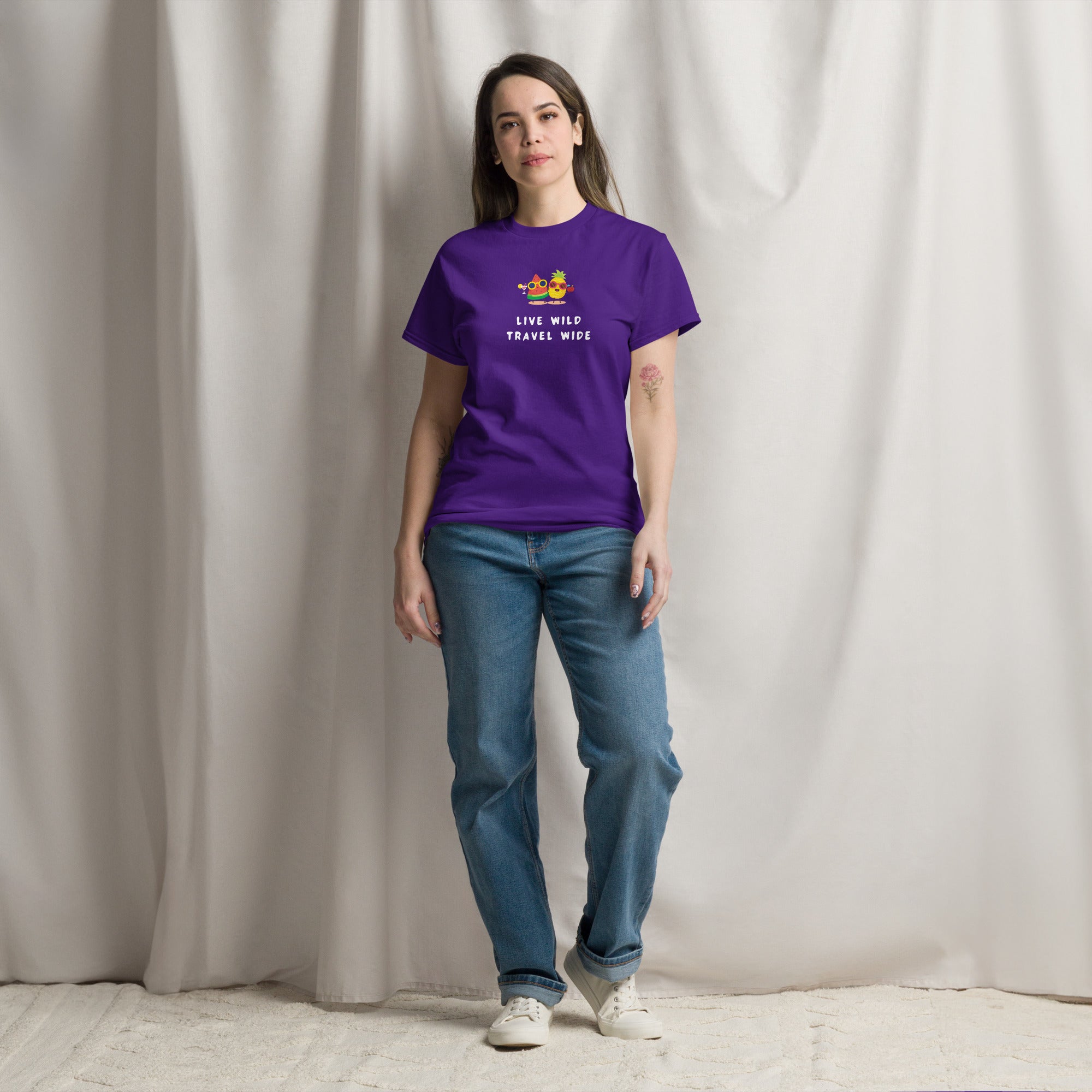 Unisex T-shirts Live Wild